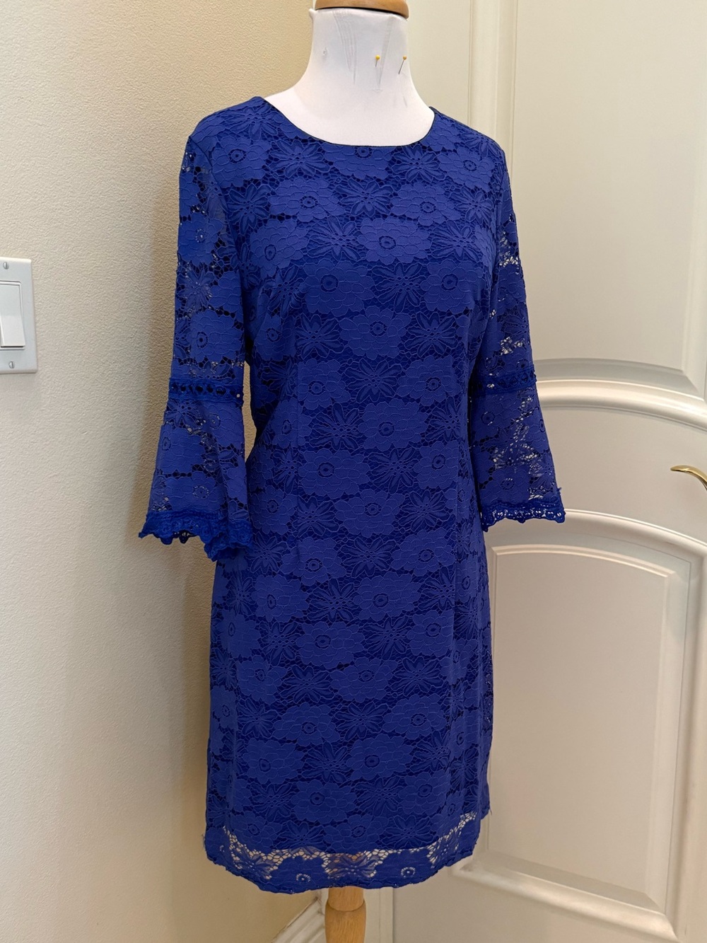 New - Twink Lady Royal
Blue lace dress